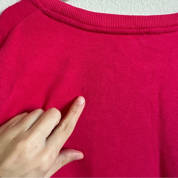 Jane+Delancey hot pink tiger print crewneck sweatshirt - Picture 8 of 8